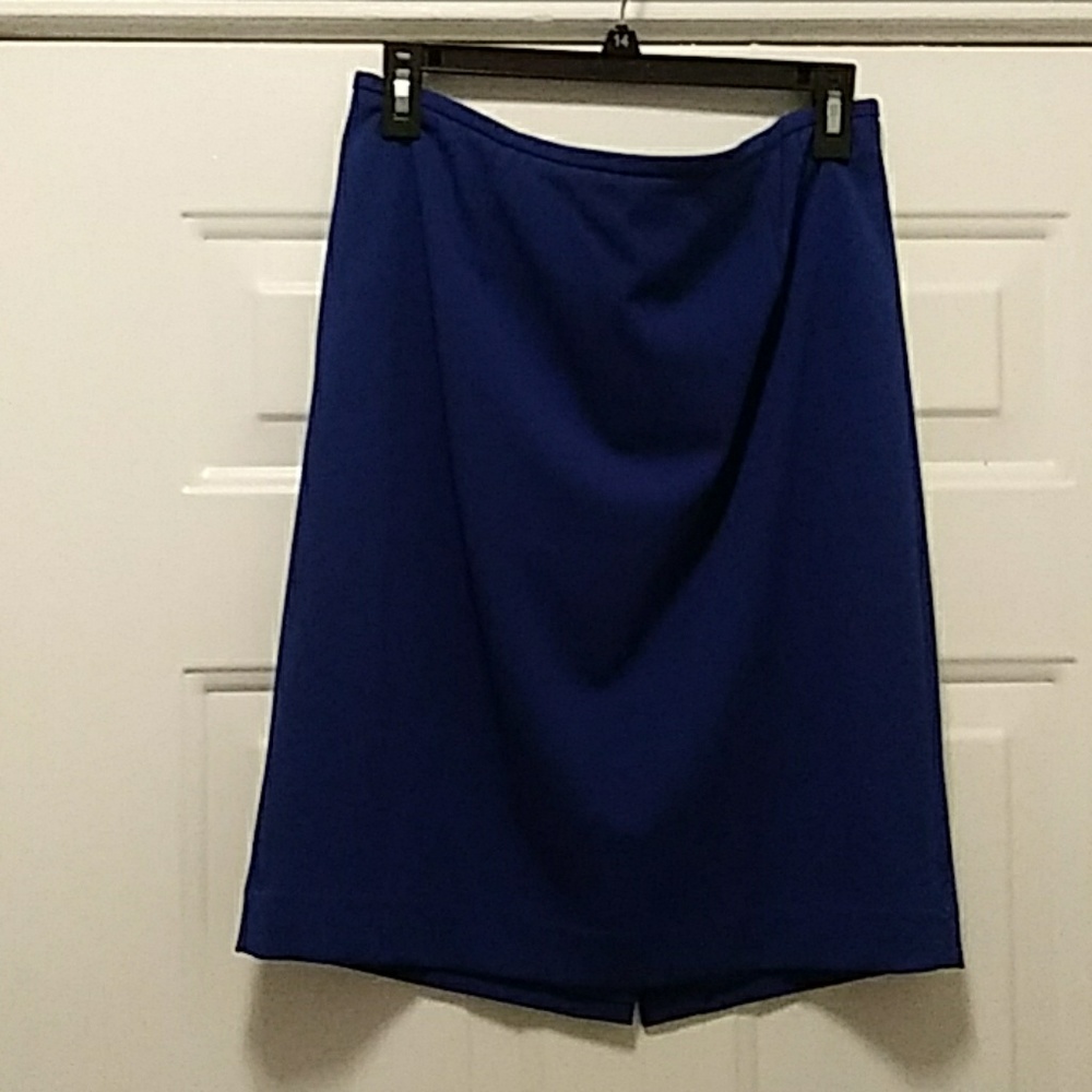 Calvin Klein royal blue skirt
